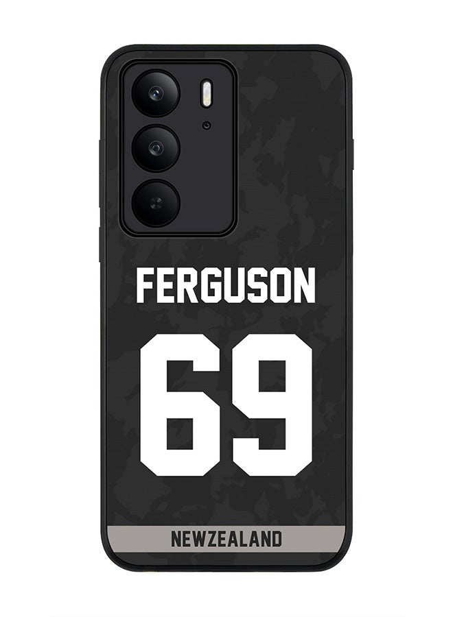 For Realme C75x / C75 4G Case,Slim fit Camera Protection, Shockproof Thin Phone cover  - New Zealand Lockie Ferguson, Jersey No 69
